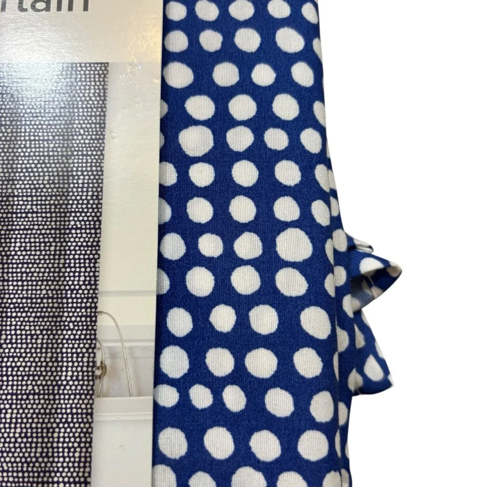 Brand new in Package Comfort Bay Brand Blue and White Fabric Shower‎ Curtain